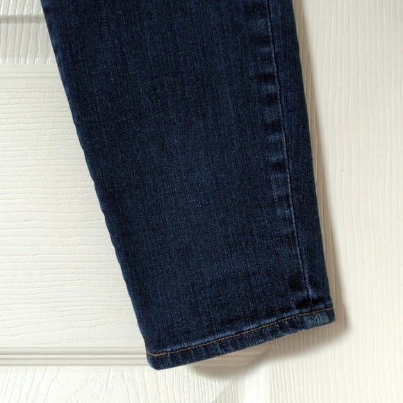 Madewell Classic Dark Indigo Wash Mid Rise Ankle Length Skinny Skinny Jeans 28 - Picture 15 of 15